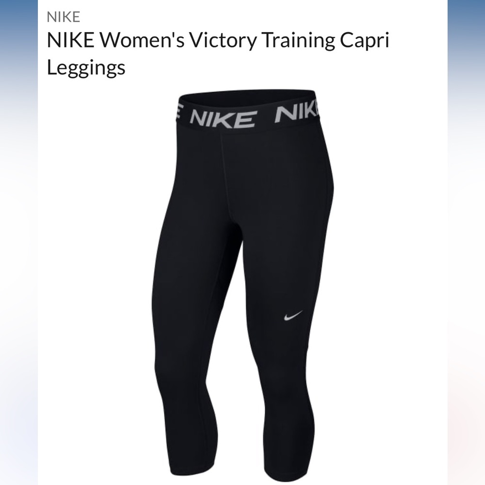 Basically Brand New Nike Women’s Victory Training Capri Leggings Size Medium